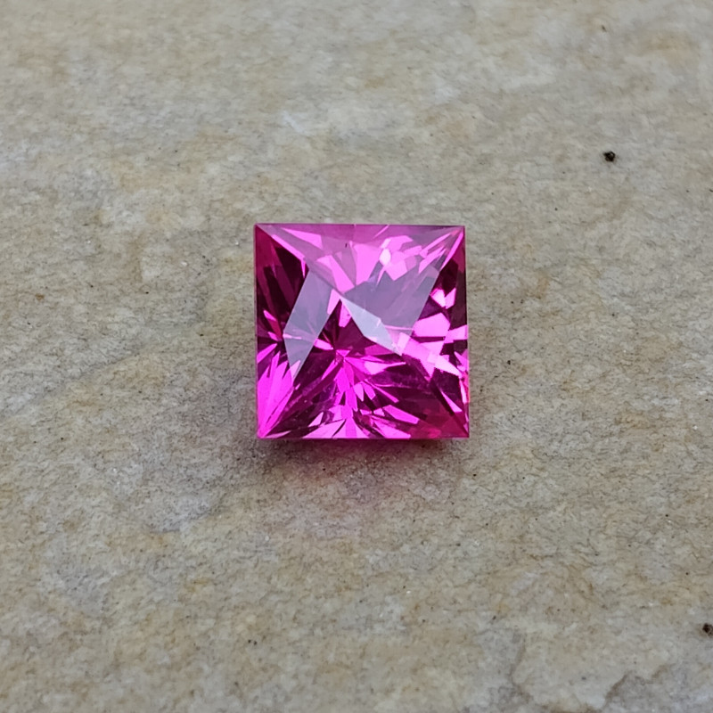`Hot Pink' Sapphire - Eye of Horus